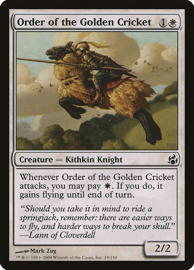 Image for Order of the Golden Cricket (19) - Magic: The Gathering