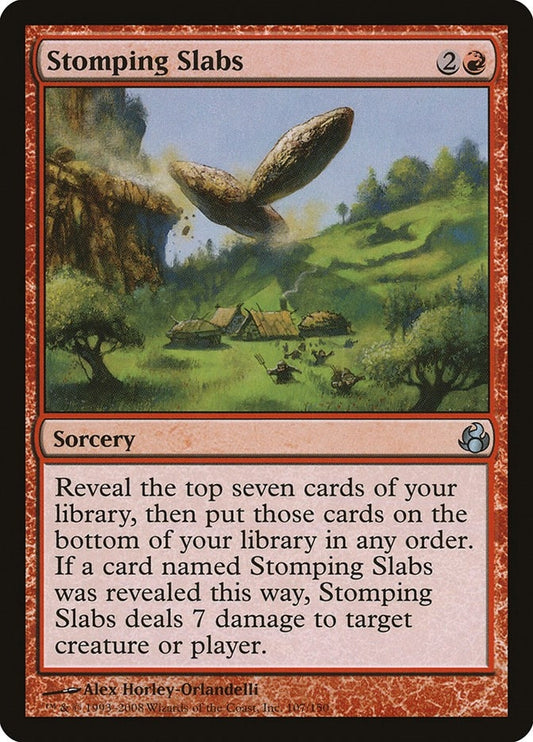 Image for Stomping Slabs (107) - Magic: The Gathering