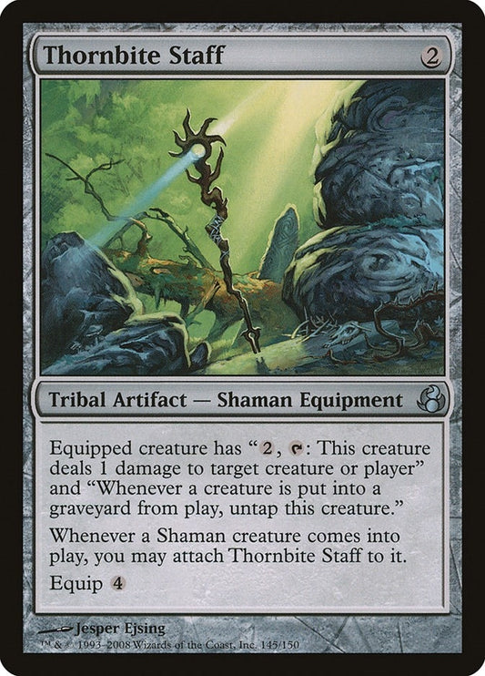 Image for Thornbite Staff (145) - Magic: The Gathering