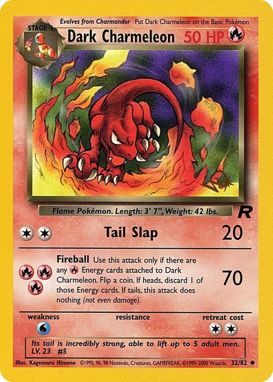 Image for Dark Charmeleon [W Stamped] (32/82) - Pokemon