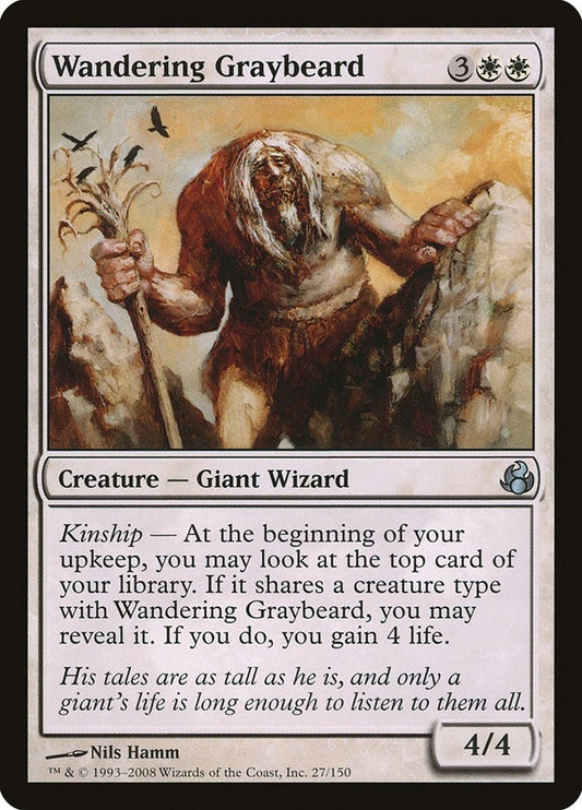 Image for Wandering Graybeard (27) - Magic: The Gathering