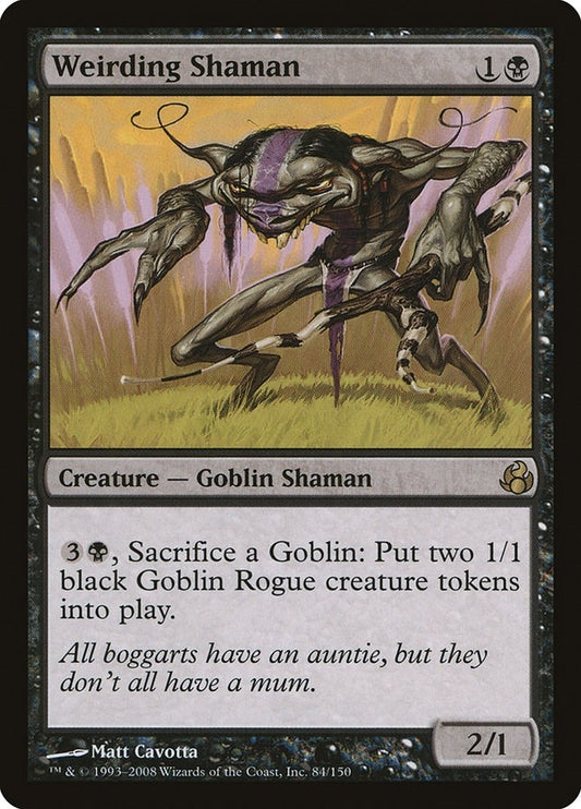 Image for Weirding Shaman (84) - Magic: The Gathering