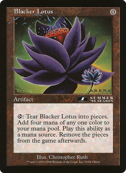 Image for Blacker Lotus (Arena League) (70) - Magic: The Gathering