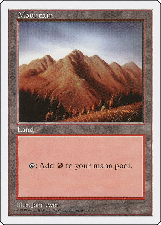 Image for Mountain (444) (444) - Magic: The Gathering