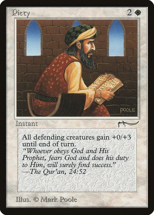Image for Piety (Light) - Magic: The Gathering