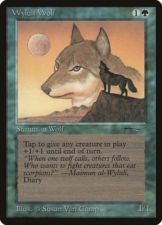 Image for Wyluli Wolf (Light) - Magic: The Gathering