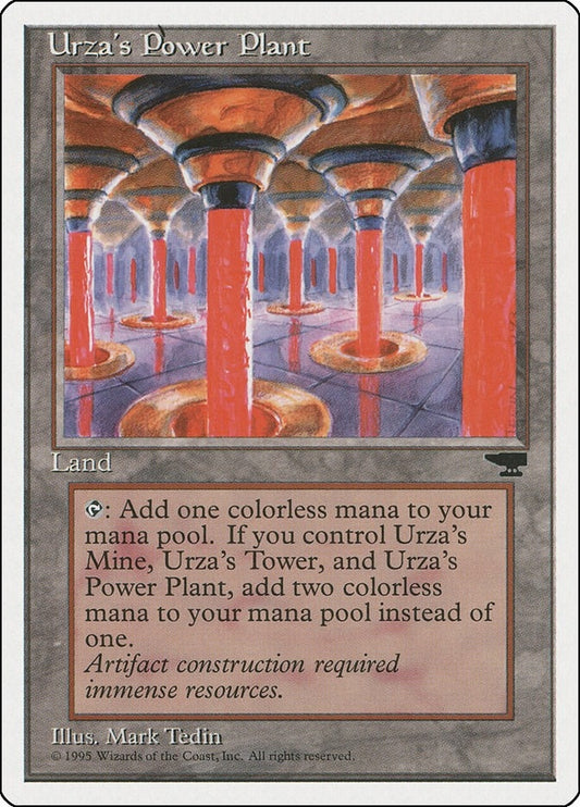 Image for Urza's Power Plant (Columns) - Magic: The Gathering