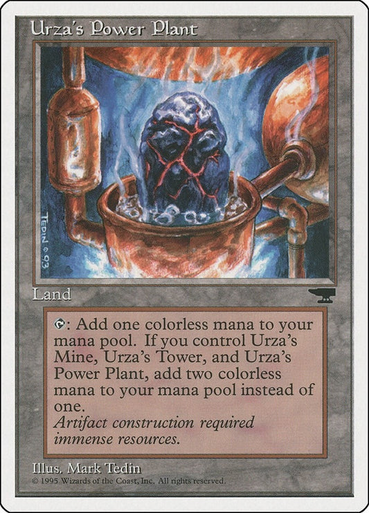 Image for Urza's Power Plant (Rock in Pot) - Magic: The Gathering