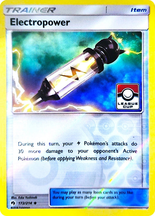 Image for Electropower - 172/214 (League Cup) (172/214) - Pokemon