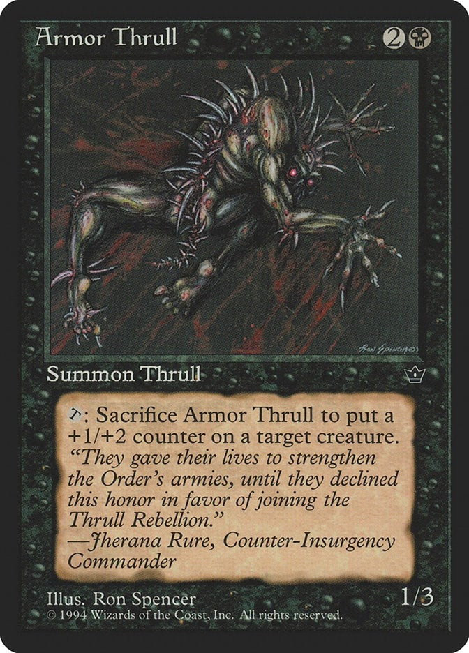 Image for Armor Thrull (Spencer) - Magic: The Gathering