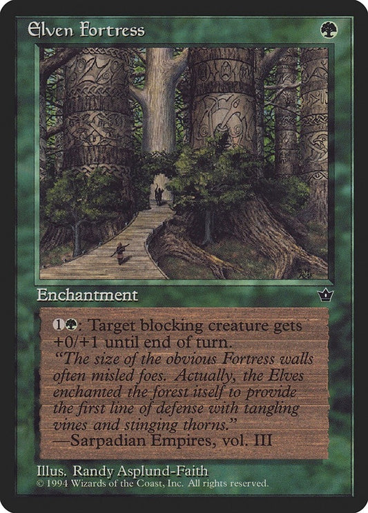 Image for Elven Fortress (Asplund-Faith) - Magic: The Gathering