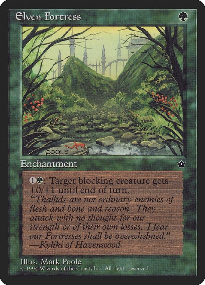 Image for Elven Fortress (Poole) - Magic: The Gathering