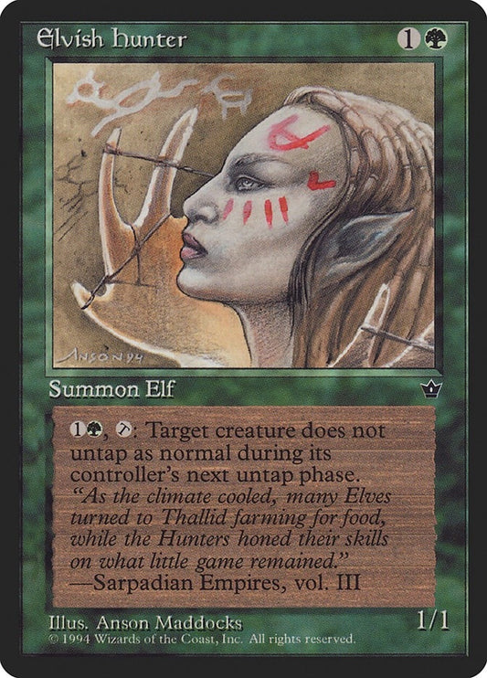 Image for Elvish Hunter (Maddocks) - Magic: The Gathering