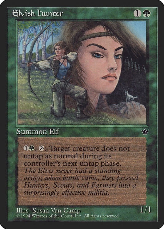 Image for Elvish Hunter (Van Camp) - Magic: The Gathering