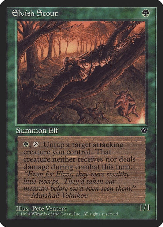 Image for Elvish Scout (Venters) - Magic: The Gathering