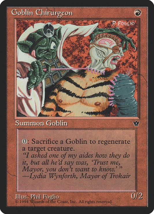 Image for Goblin Chirurgeon (Foglio) - Magic: The Gathering