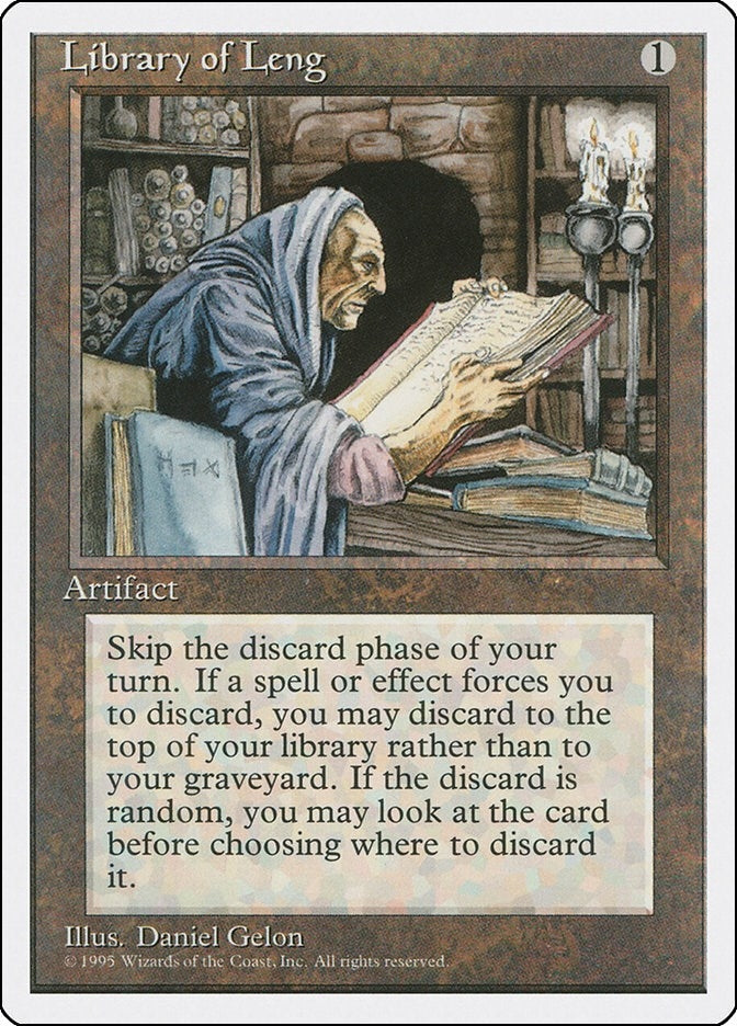 Image for Library of Leng (351) - Magic: The Gathering