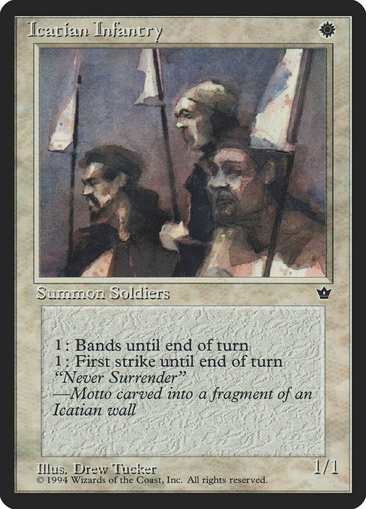 Image for Icatian Infantry (Tucker) - Magic: The Gathering