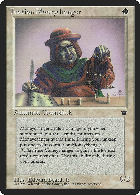 Image for Icatian Moneychanger (Beard, Jr.) - Magic: The Gathering
