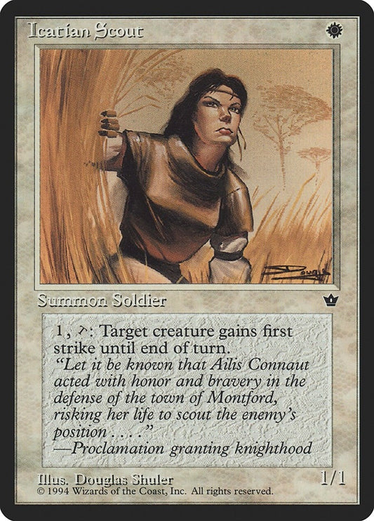 Image for Icatian Scout (Shuler) - Magic: The Gathering