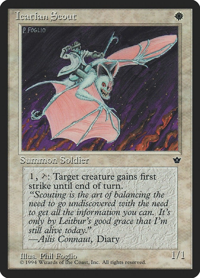 Image for Icatian Scout (Foglio) - Magic: The Gathering