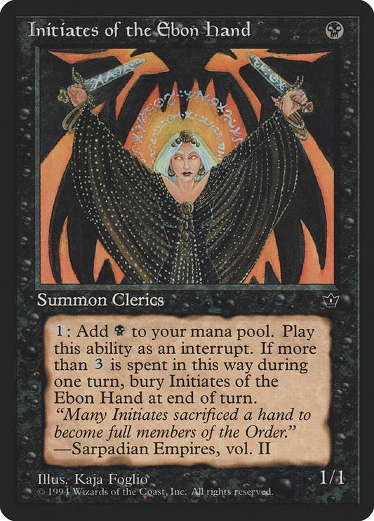 Image for Initiates of the Ebon Hand (Foglio) - Magic: The Gathering