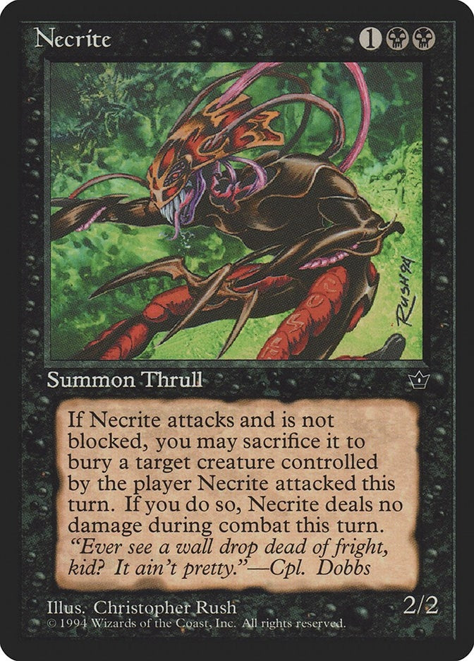 Image for Necrite (Rush) - Magic: The Gathering
