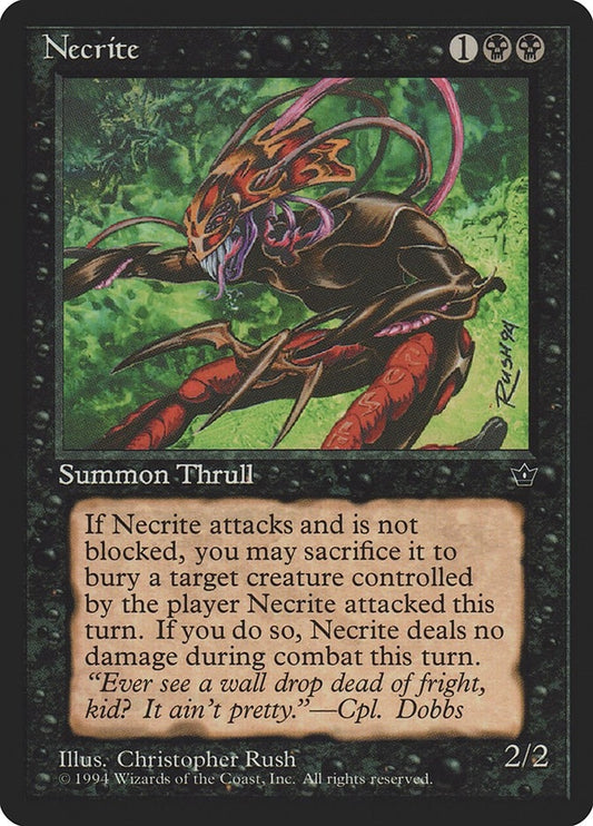 Image for Necrite (Rush) - Magic: The Gathering
