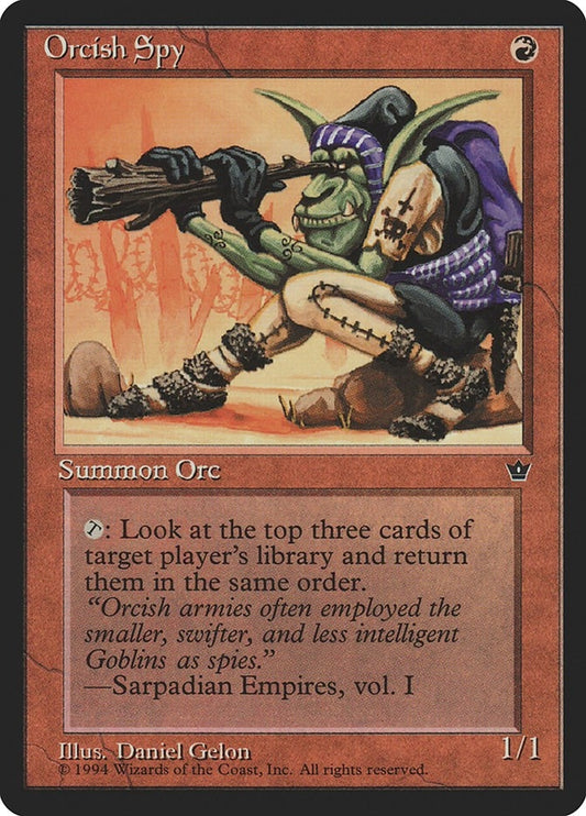 Image for Orcish Spy (Gelon) - Magic: The Gathering
