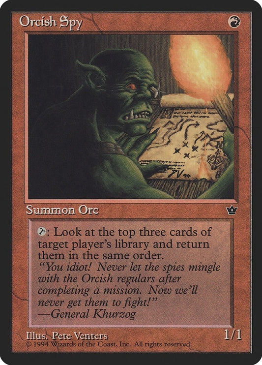 Image for Orcish Spy (Venters) - Magic: The Gathering