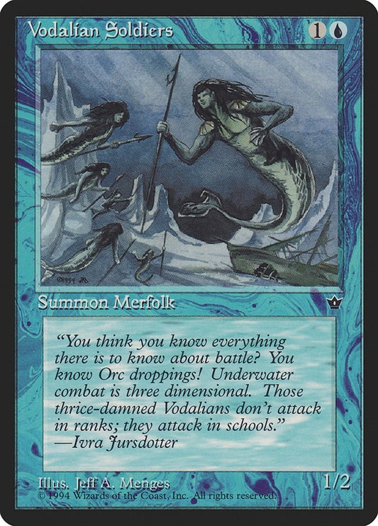 Image for Vodalian Soldiers (Menges) - Magic: The Gathering