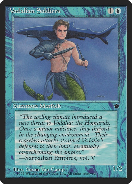 Image for Vodalian Soldiers (Van Camp) - Magic: The Gathering