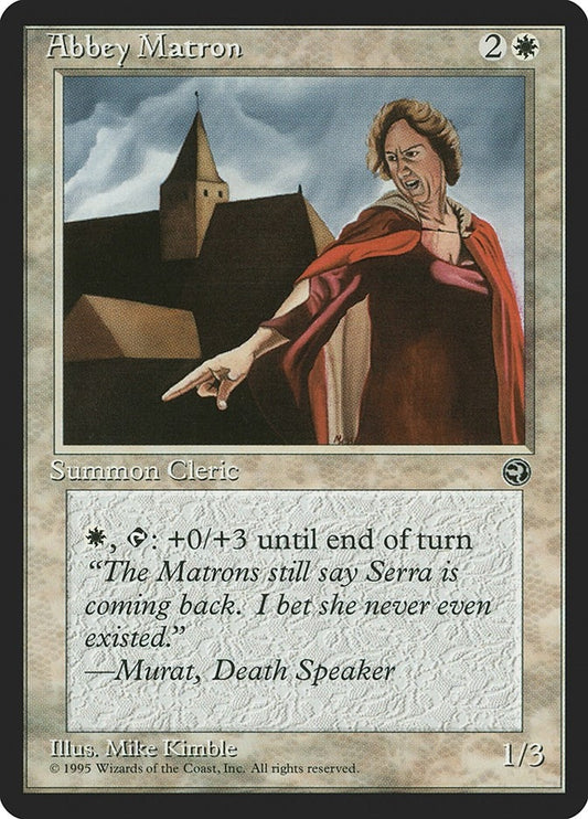 Image for Abbey Matron [Version 2] (103) - Magic: The Gathering