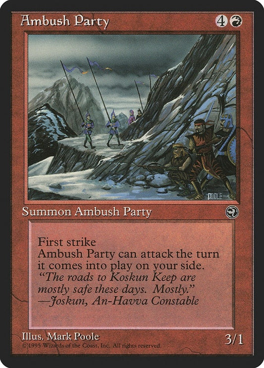 Image for Ambush Party [Version 2] (80) - Magic: The Gathering