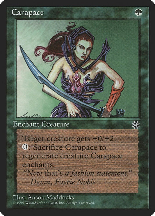Image for Carapace [Version 2] (55) - Magic: The Gathering