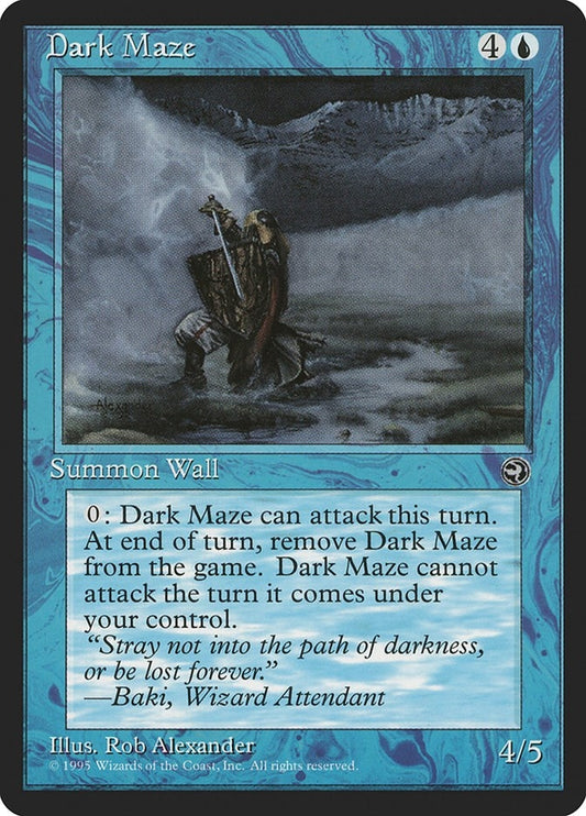 Image for Dark Maze [Version 2] - Magic: The Gathering