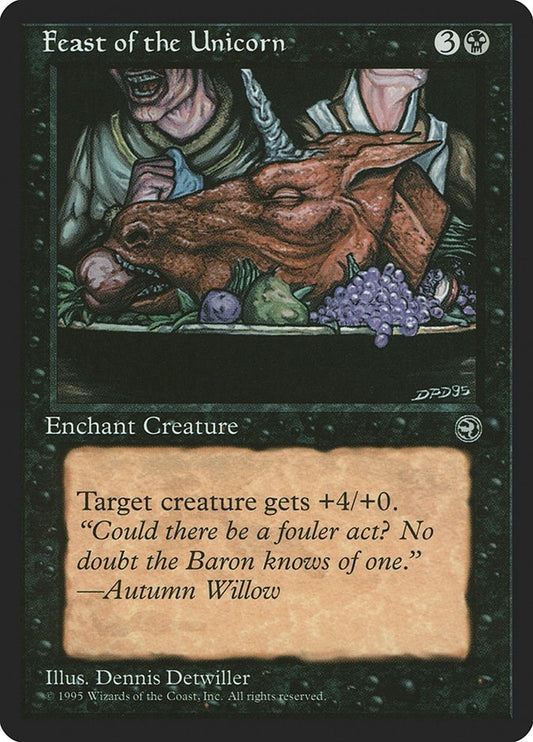 Image for Feast of the Unicorn [Version 2] - Magic: The Gathering