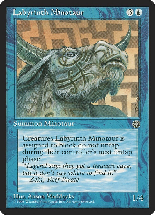 Image for Labyrinth Minotaur [Version 2] (30) - Magic: The Gathering