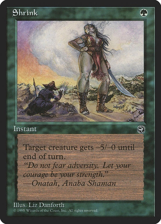 Image for Shrink [Version 2] (97) - Magic: The Gathering
