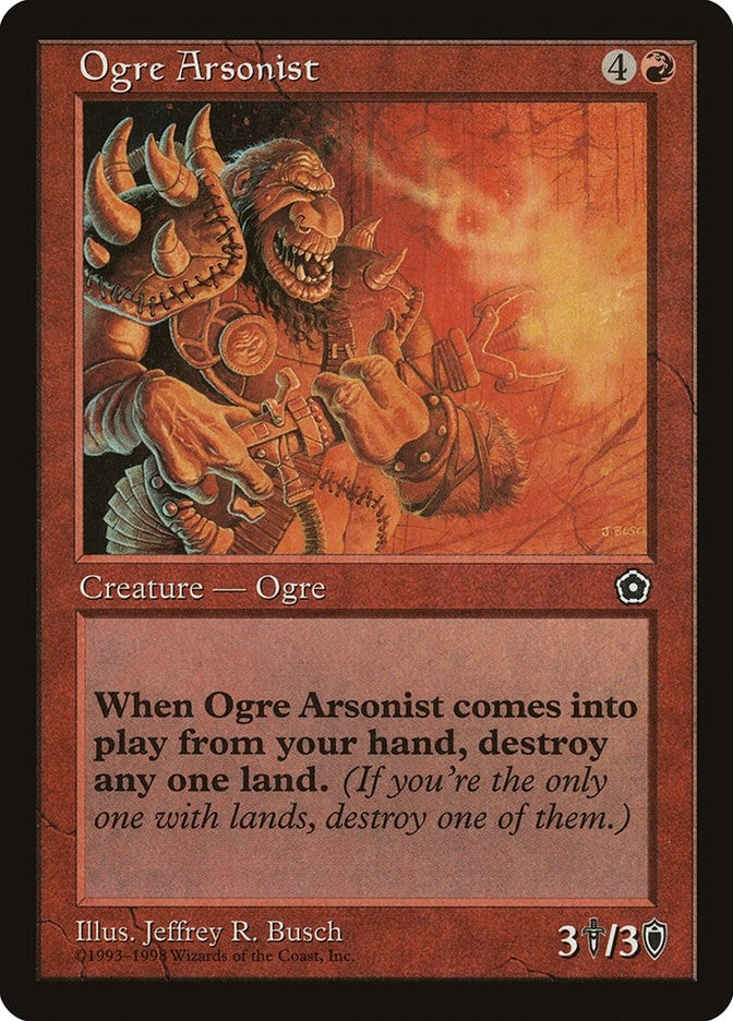 Image for Ogre Arsonist - Magic: The Gathering