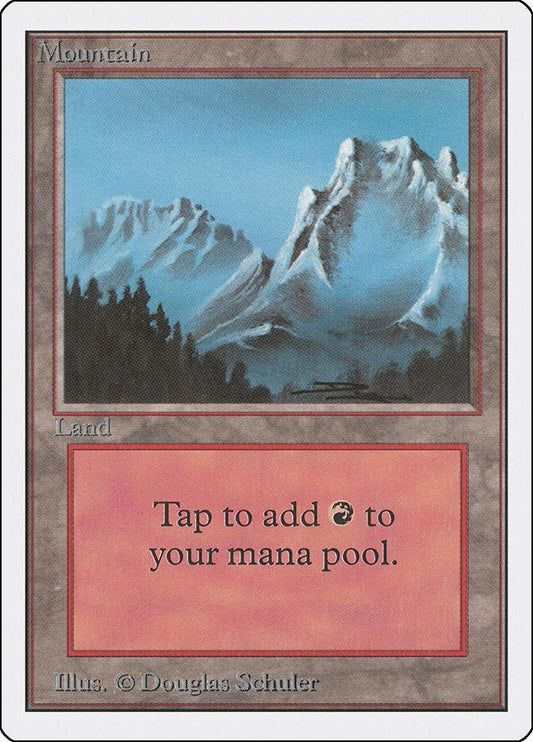 Image for Mountain (B) - Magic: The Gathering
