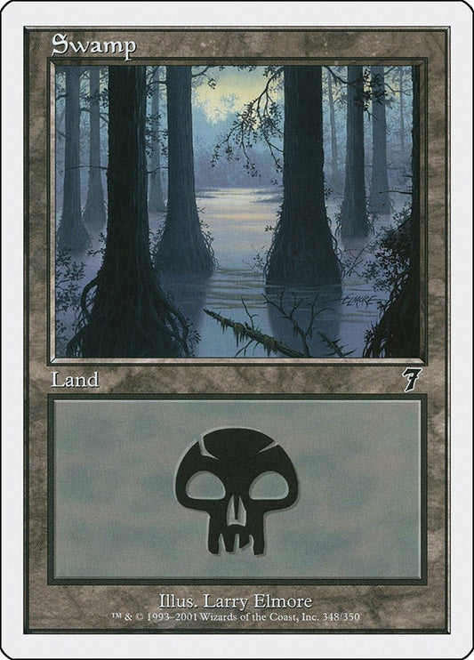 Image for Swamp (348) (348) - Magic: The Gathering