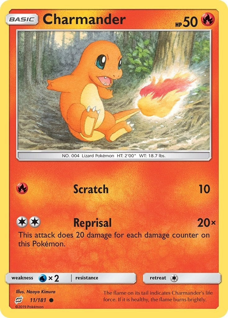 Image for Charmander (11) (11/181) - Pokemon