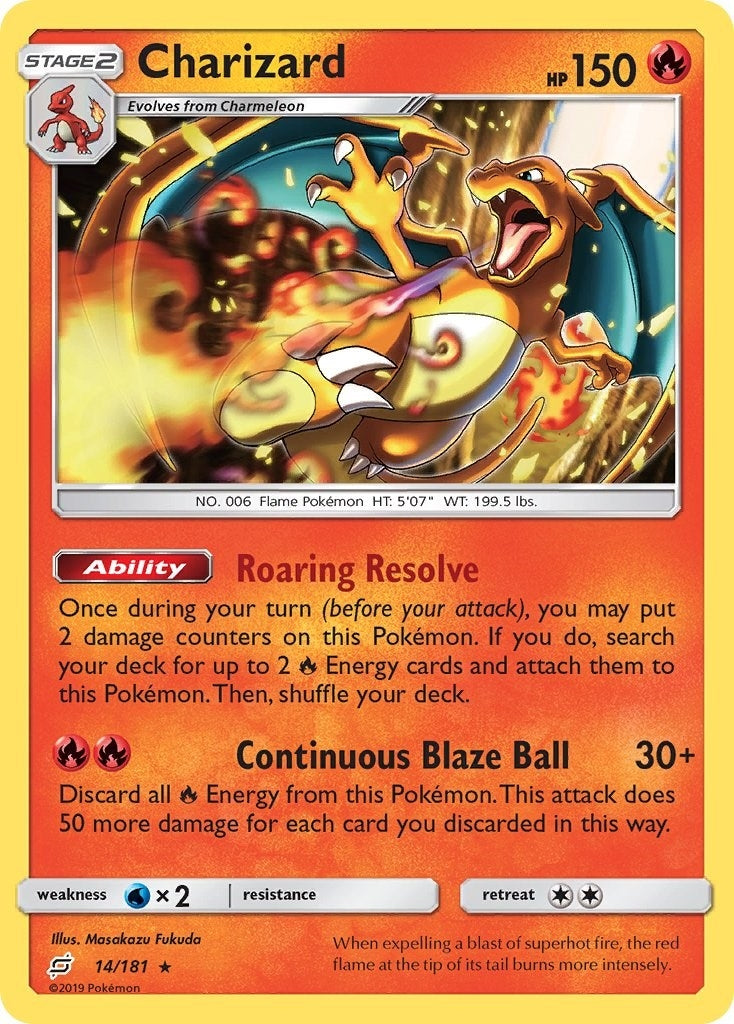 Image for Charizard (14/181) - Pokemon