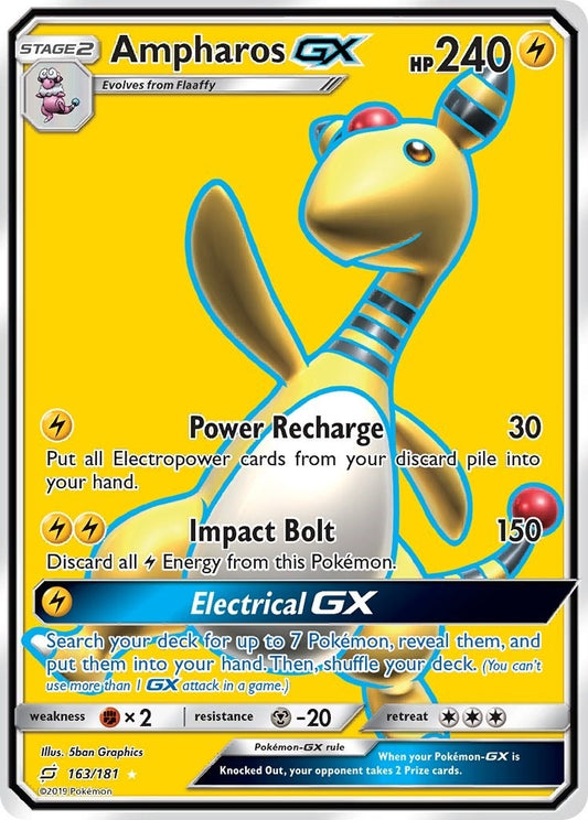 Ampharos GX (Full Art) (163/181)