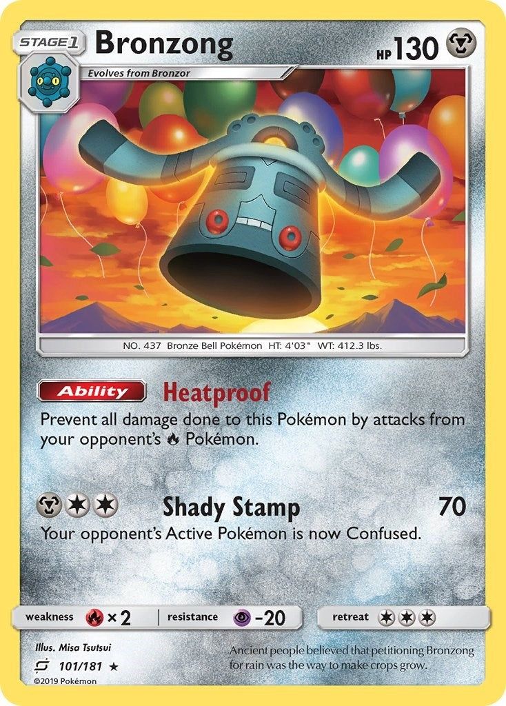 Image for Bronzong (101/181) - Pokemon