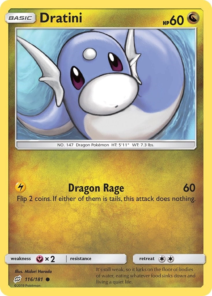 Image for Dratini (116) (116/181) - Pokemon