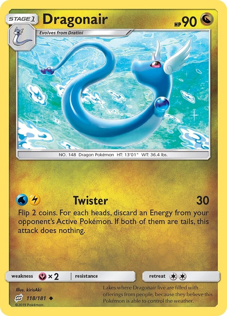 Image for Dragonair (118/181) - Pokemon