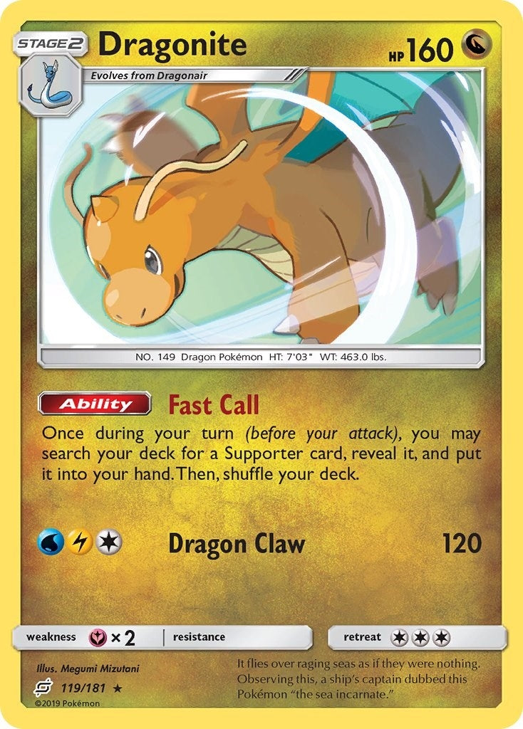 Image for Dragonite (119/181) - Pokemon