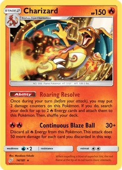 Image for Charizard - 14/181 (SM Team Up) (014/181) - Pokemon